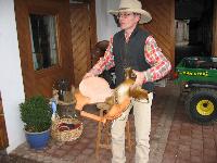 Kurs mit Fritz Riedl Saddlemaker of the Year 2005 + 2007